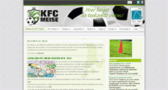 Desktop Screenshot of kfcmeise.be